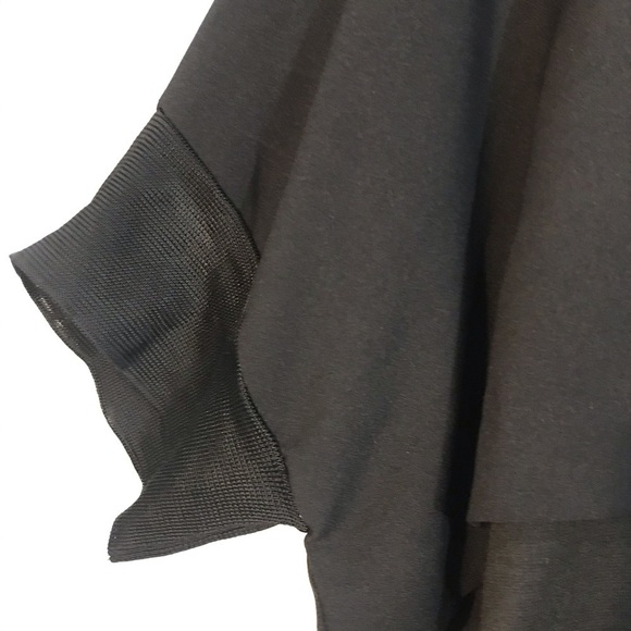 ZARA W/B Collection Layer Black Top - Picture 5 of 7